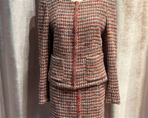 chanel suit men's|vintage chanel tweed suit.